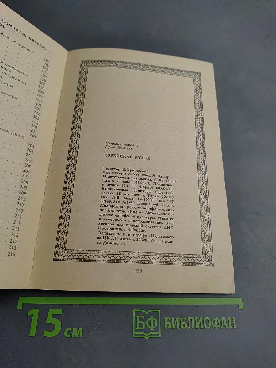 Еврейская кухня