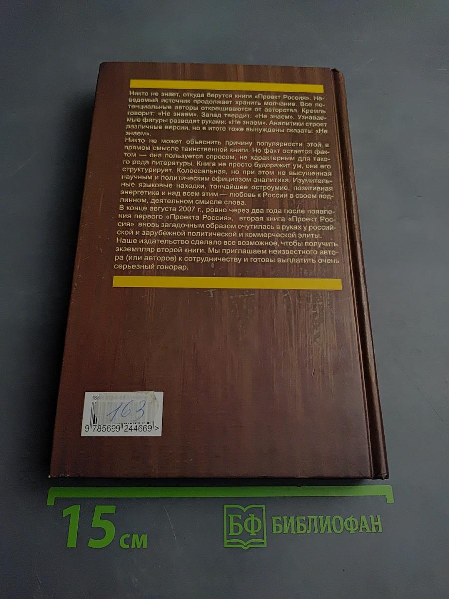 Проект Россия. Выбор пути. Вторая книга