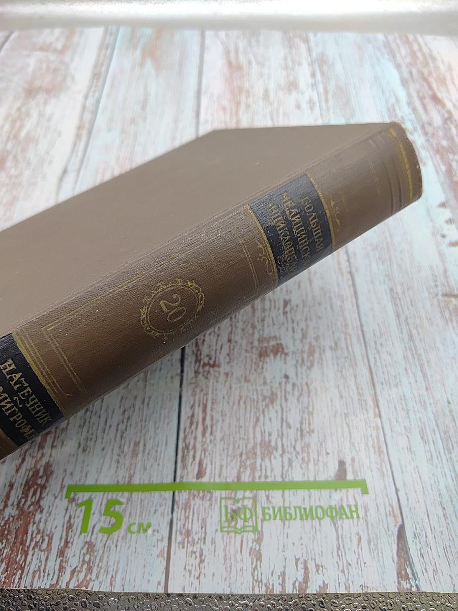 Большая медицинская энциклопедия. Том 20. Натечник - Новомигрофен