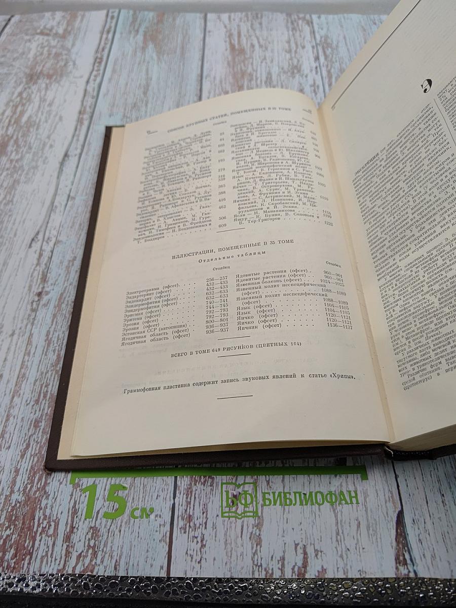 Большая медицинская энциклопедия. Том 35: Экскреция - Ящур