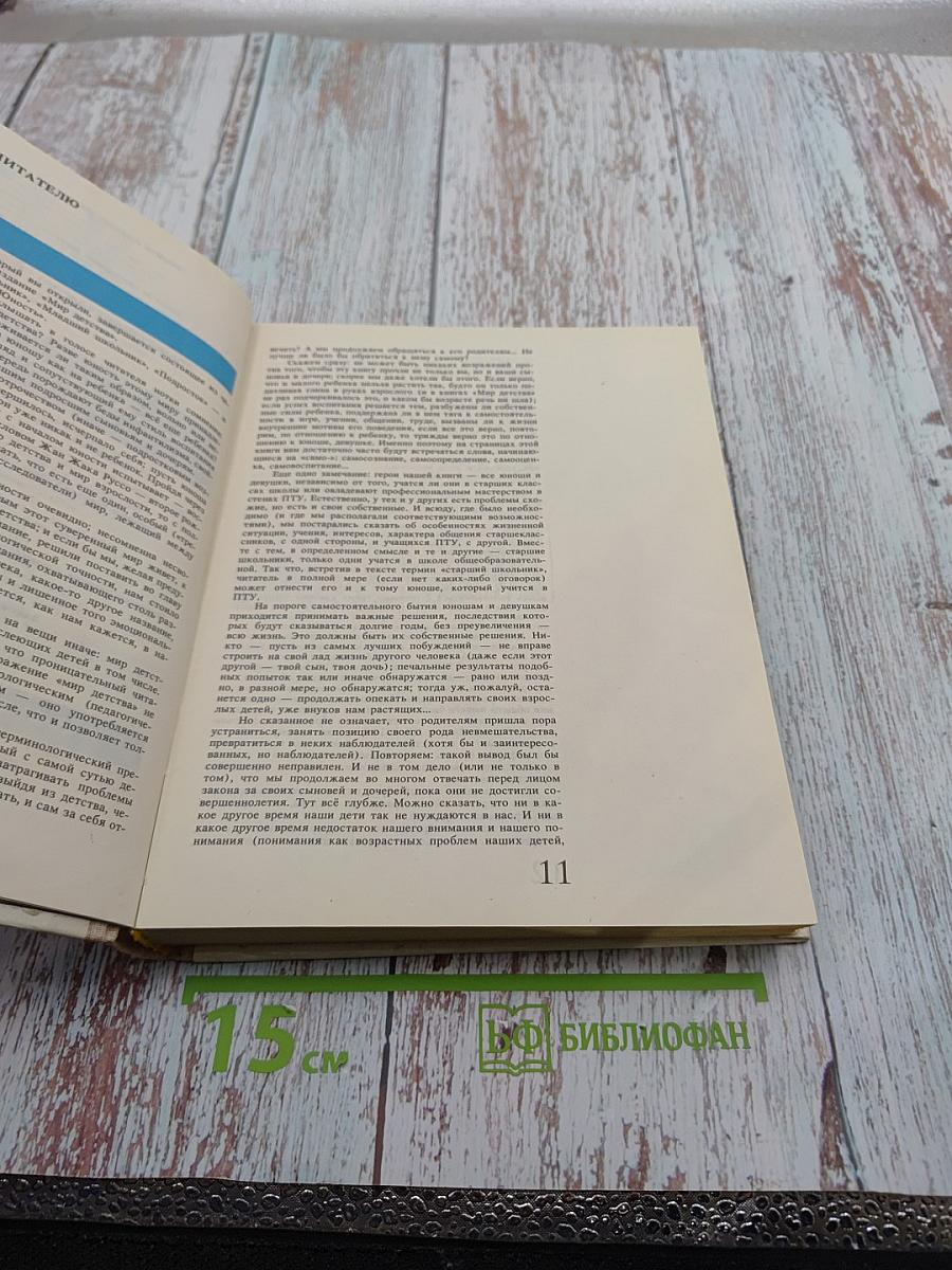 Мир детства. Юность