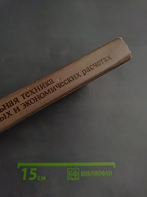 Вычислительная техника в инженерных и экономических расчетах