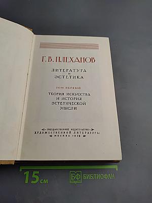 Литература и эстетика. Том первый. Теория искусства и история эстетической мысли