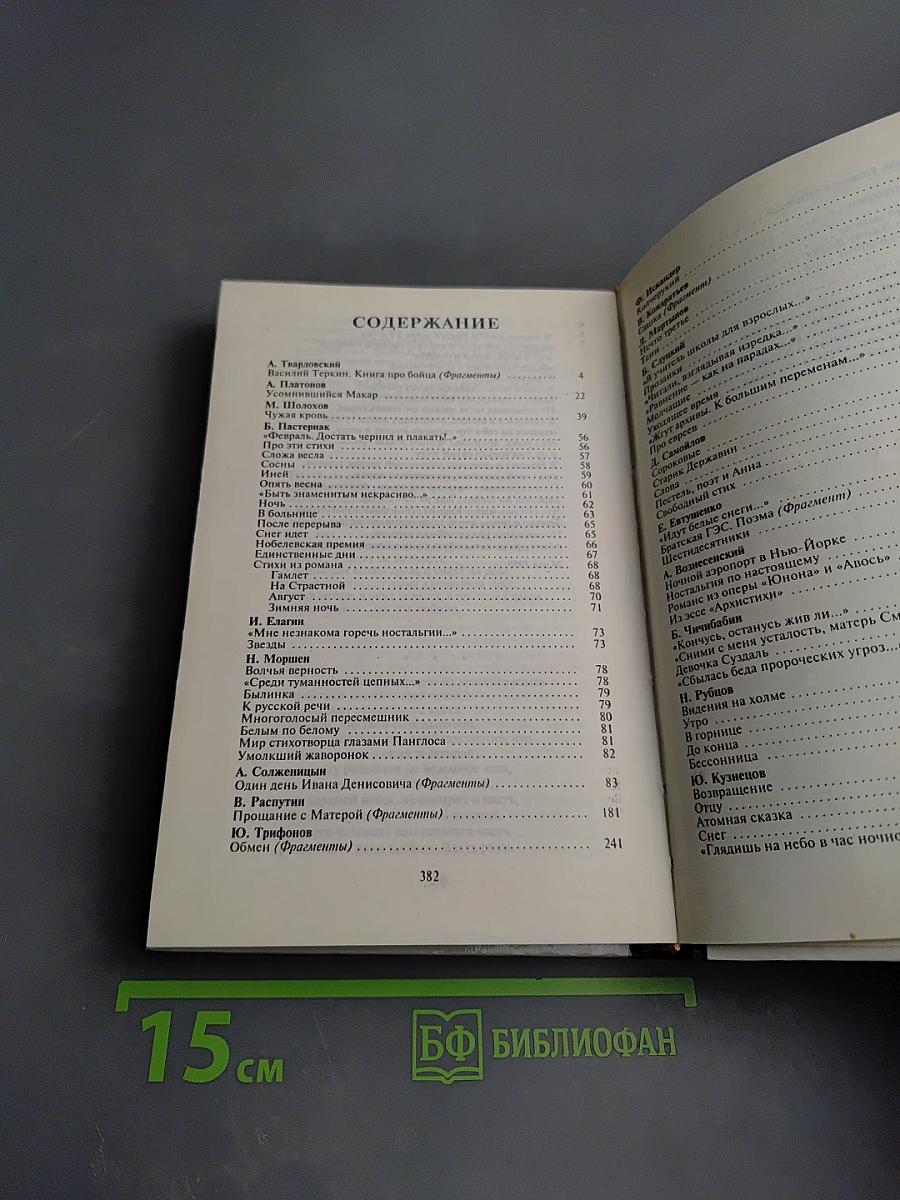 Русская литература XX века. Хрестоматия. 11 класс. Часть 2