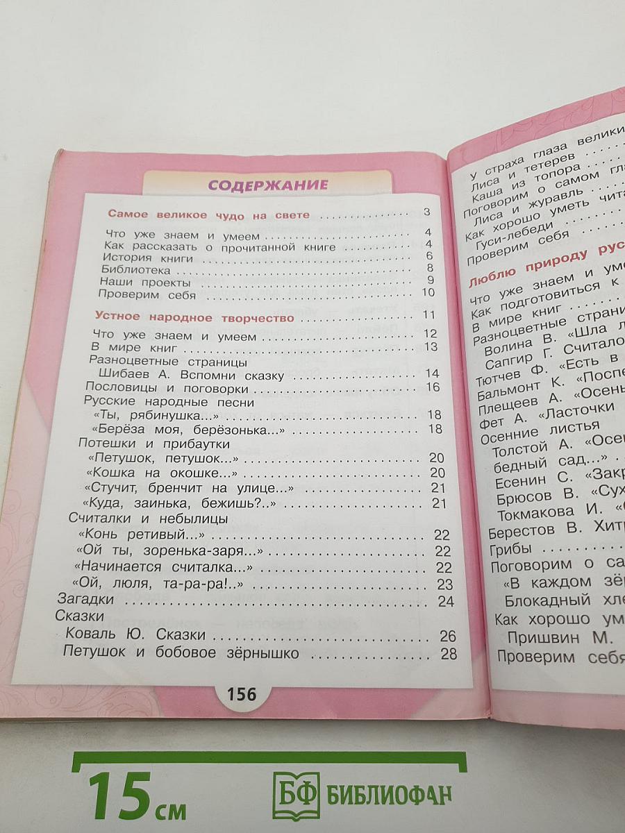 Литературное чтение. 2 класс. Часть 1
