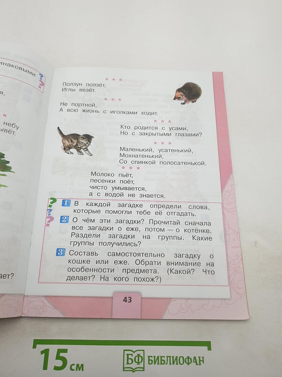 Литературное чтение. 1 класс. Часть 1