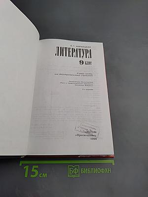 Литература 9 класс