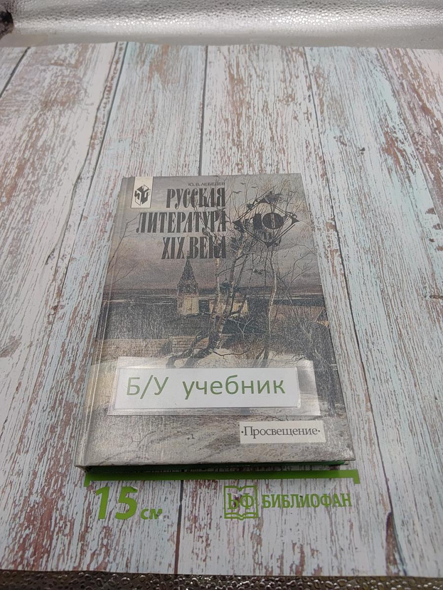 Русская литература XIX века. 10 класс. Часть 2