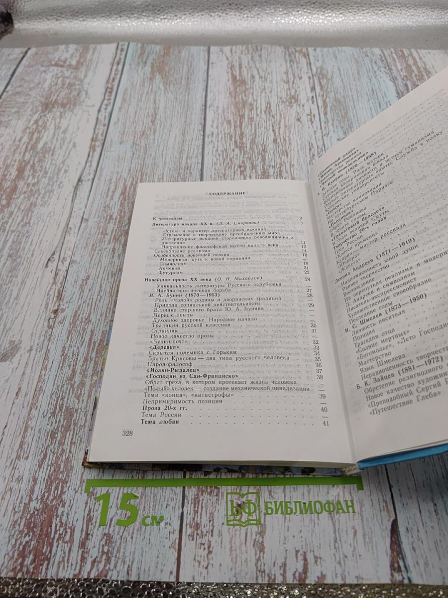 Русская литература XX века. 11 класс, Часть 1