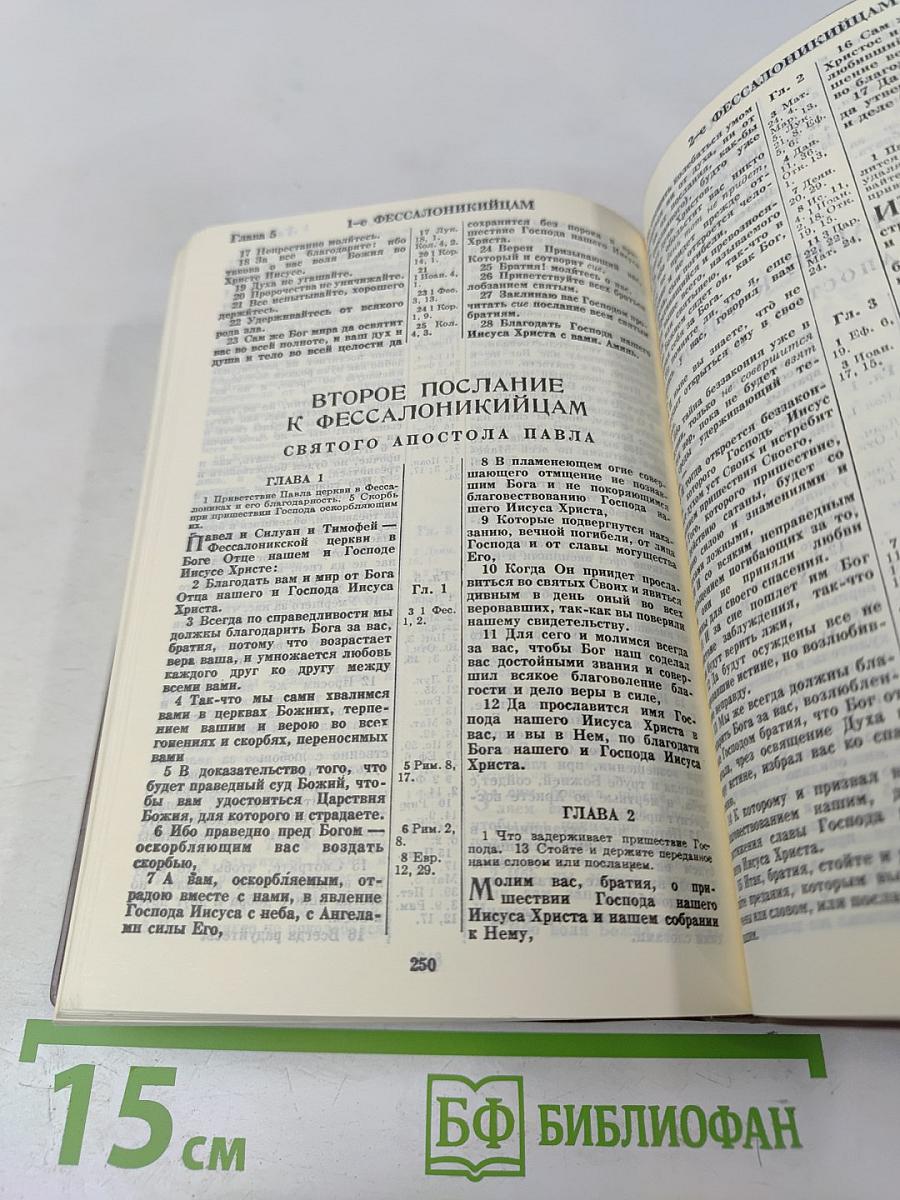Библия: Книги священного писания Ветхого и Нового Завета