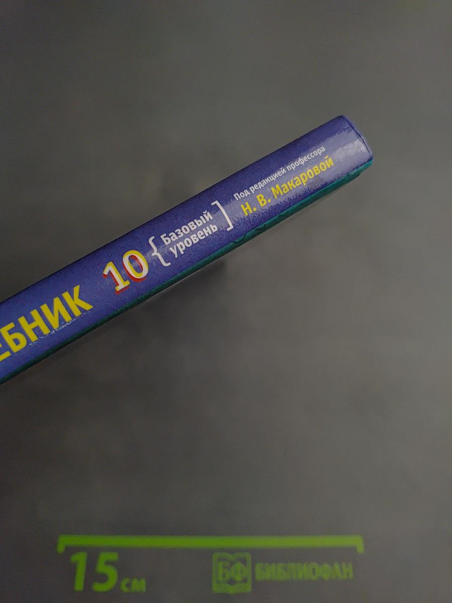 Информатика и ИКТ 10 класс Учебник Базовый уровень