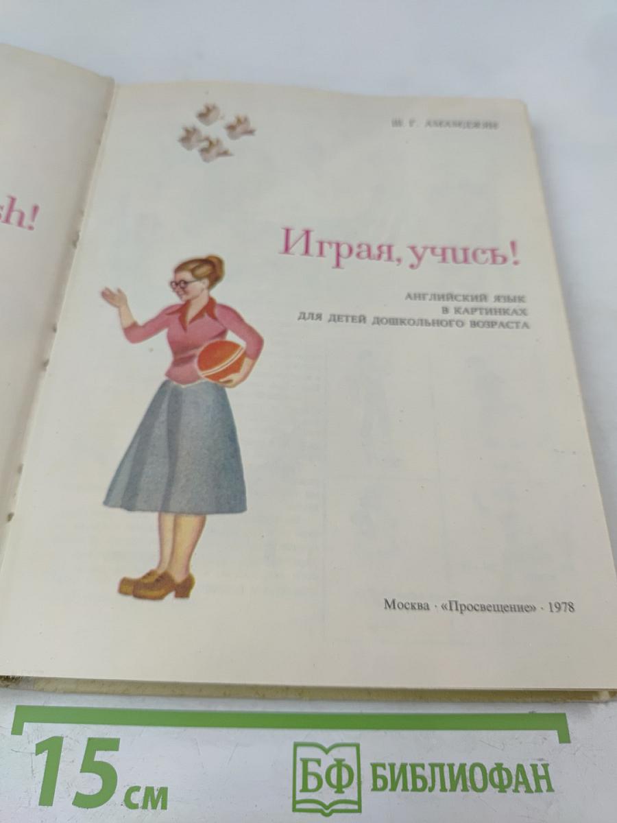 Играя, учись! Английский язык в картинках для детей дошкольного возраста