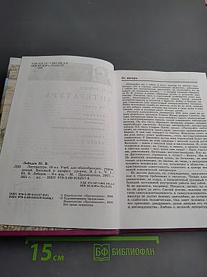 Литература 10 класс. Часть 1