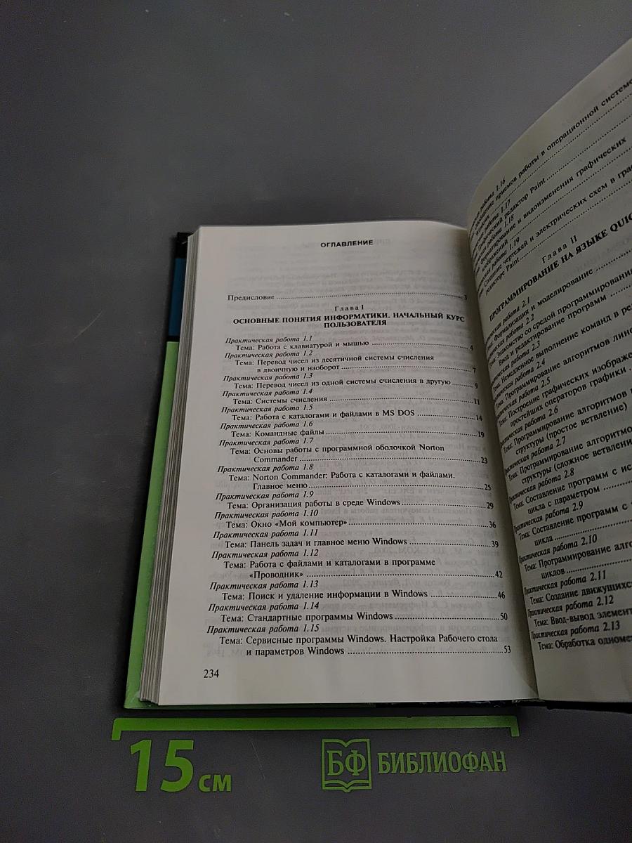 Практикум по основам информатики и вычислительной техники