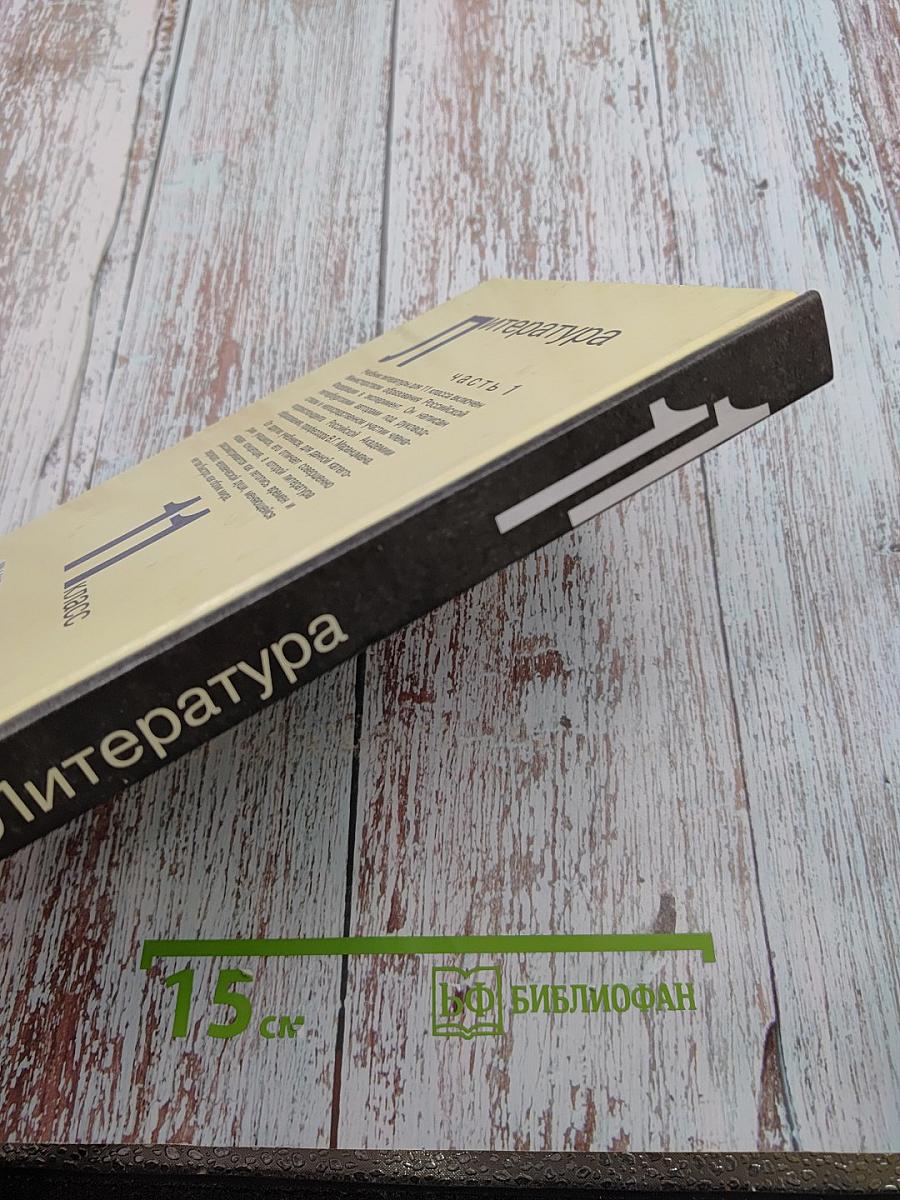 Литература 11 класс, Часть 1