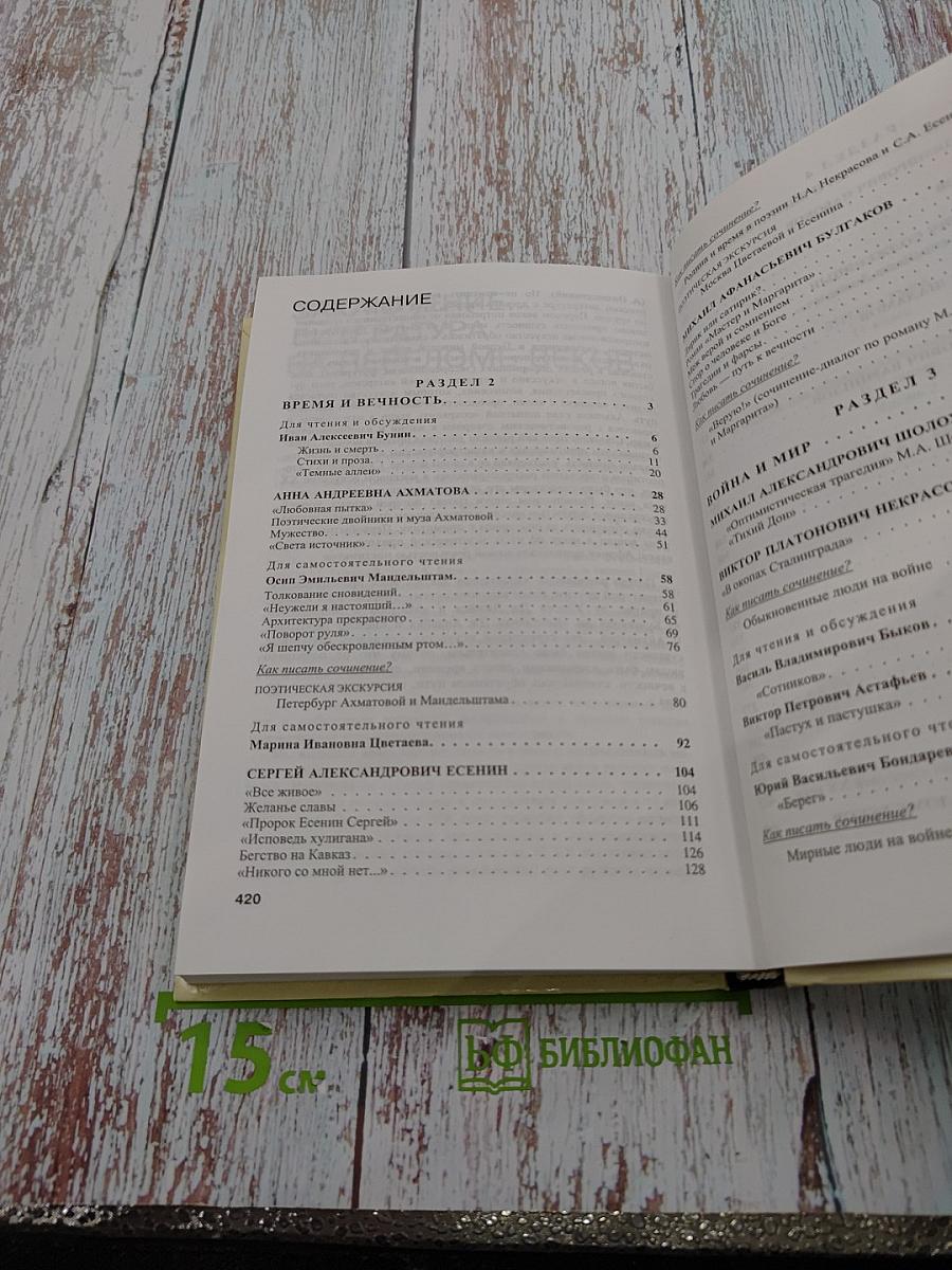 Литература. 11 класс. Часть 2