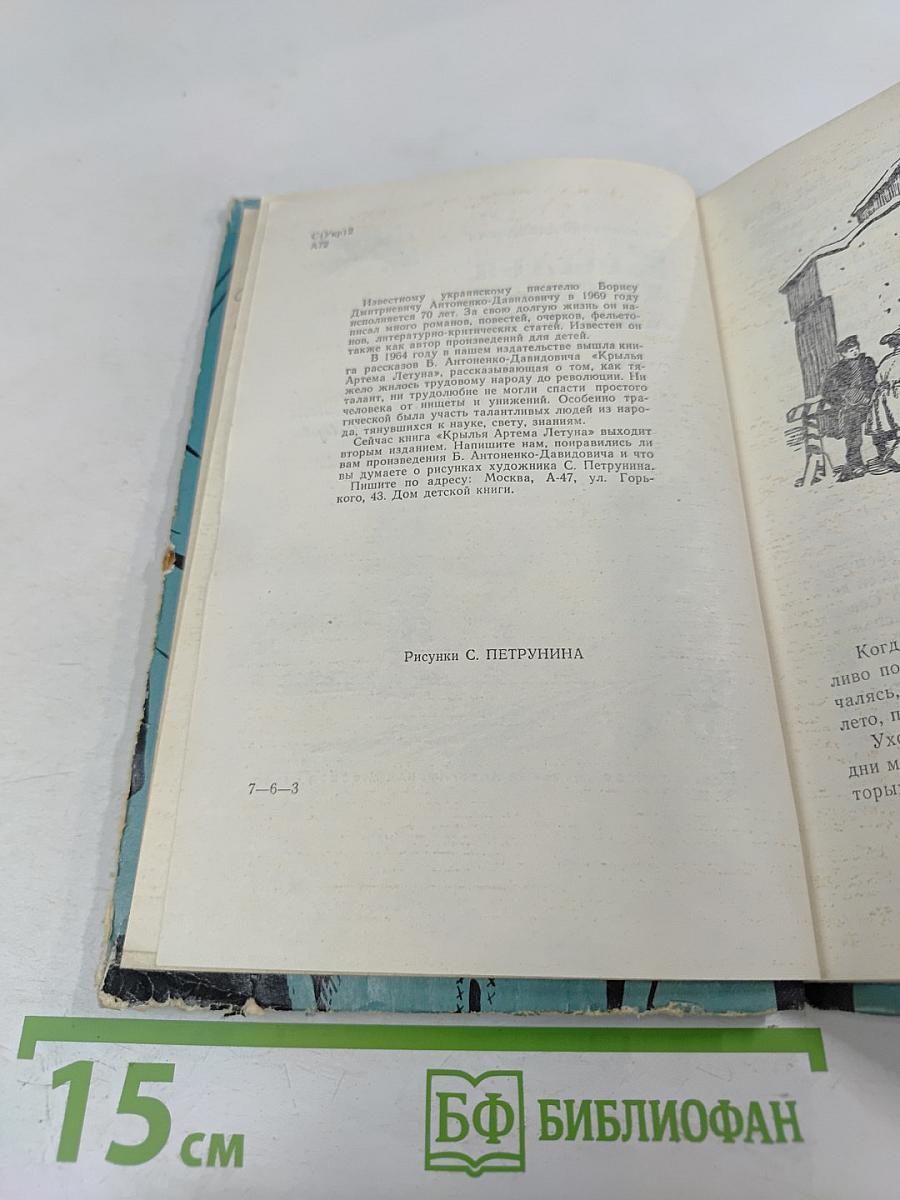 Крылья Артема Летуна