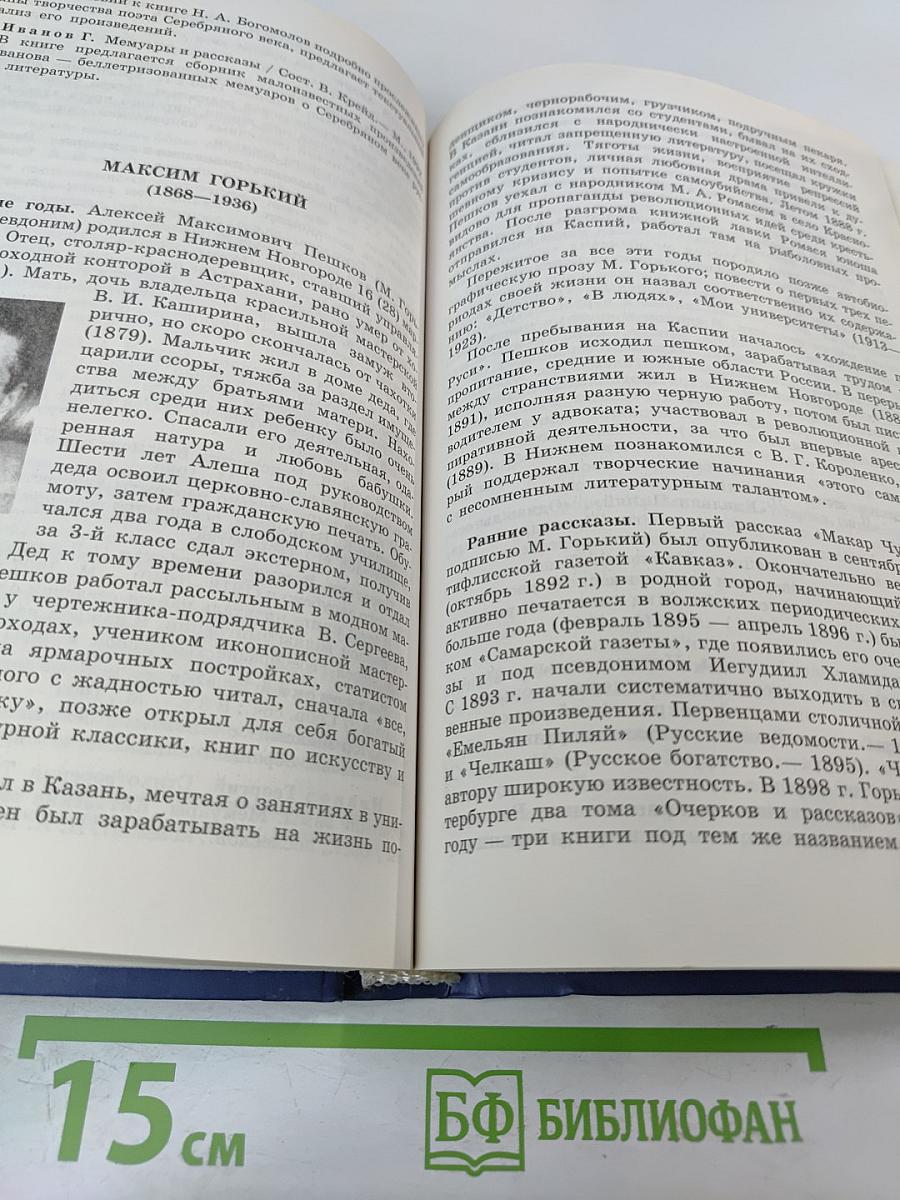 Русская литература XX века, 11 класс, Часть 1