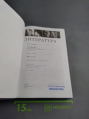 Литература 11 класс. Часть 2