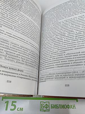 Русская литература XIX века, 10 класс, Учебник