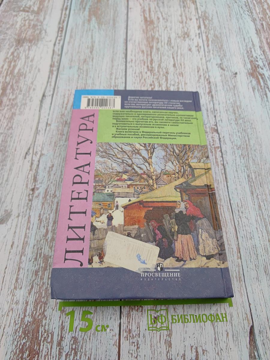 Литература 11 класс Часть 1