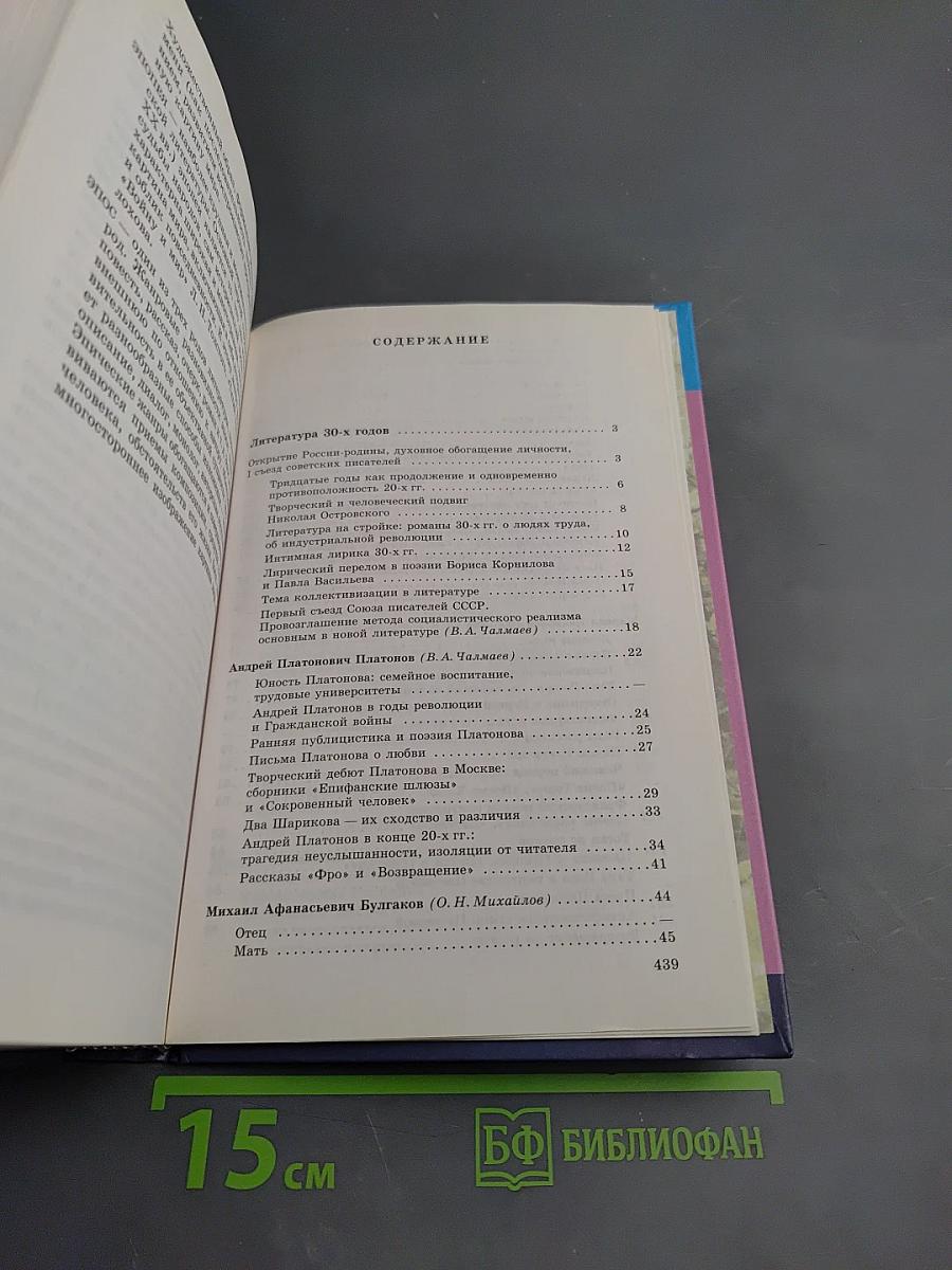 Русская литература XX века 11 класс, Часть 2