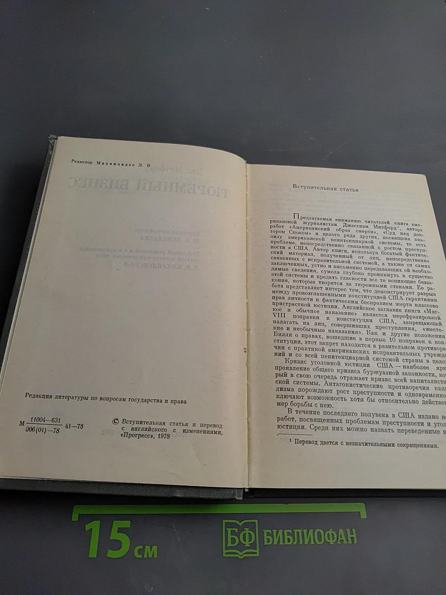 Тюремный бизнес