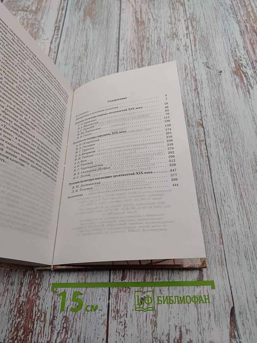 Русская литература XIX века 10 класс Учебник