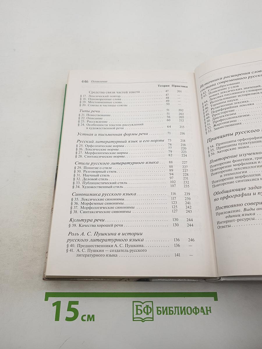 Русский язык. Углубленный уровень. 10-11 классы