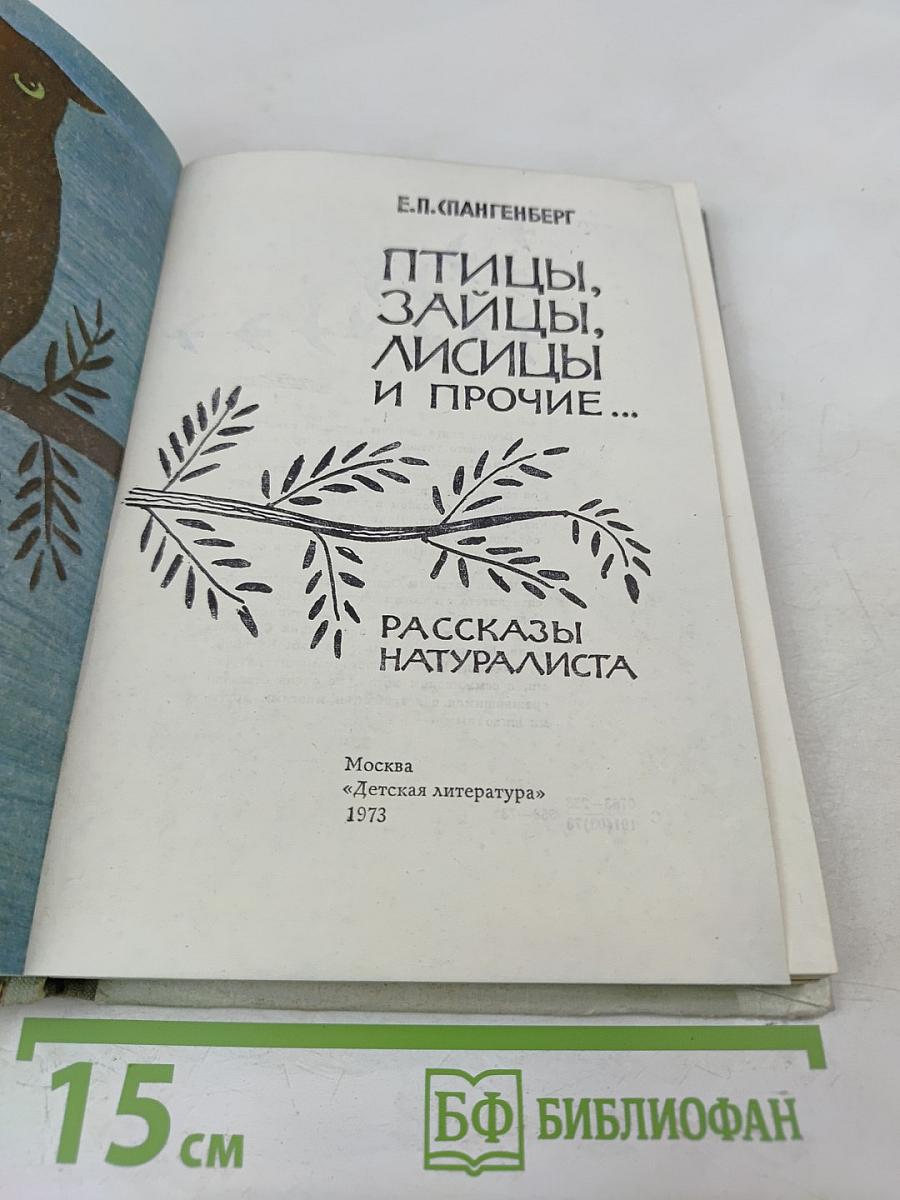 Птицы, зайцы, лисицы и прочие... Рассказы натуралиста