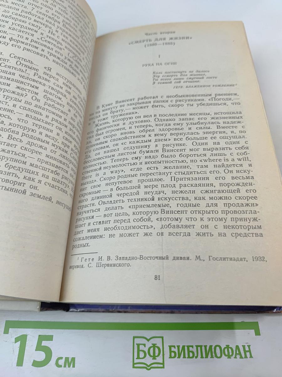Жизнь Ван Гога. Письма