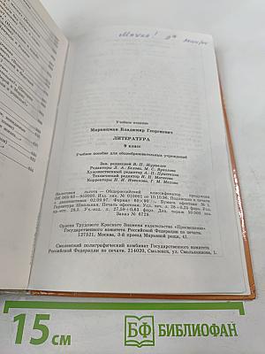 Литература 9 класс