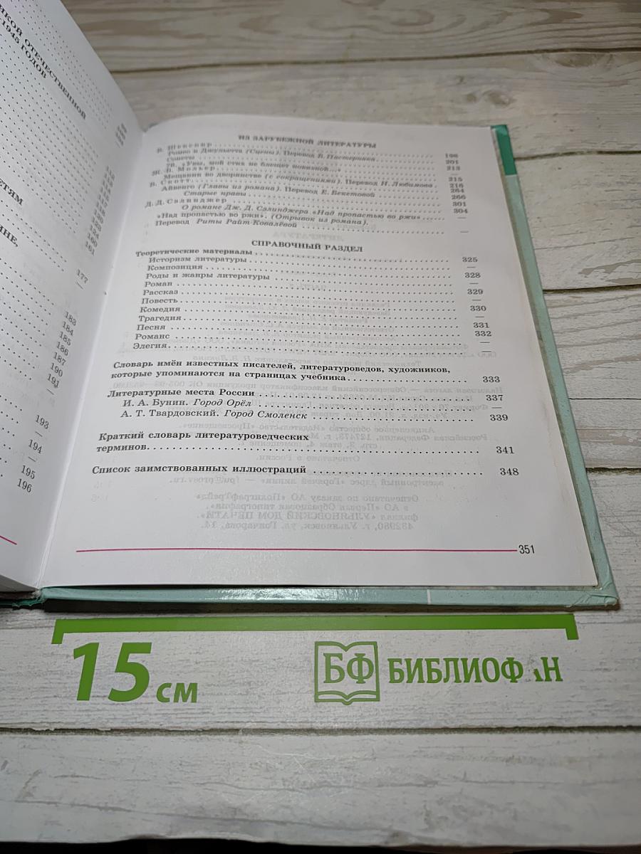 Литература 8 класс, Часть 2