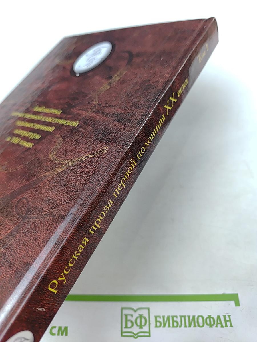 Русская проза первой половины XX века. Том 1