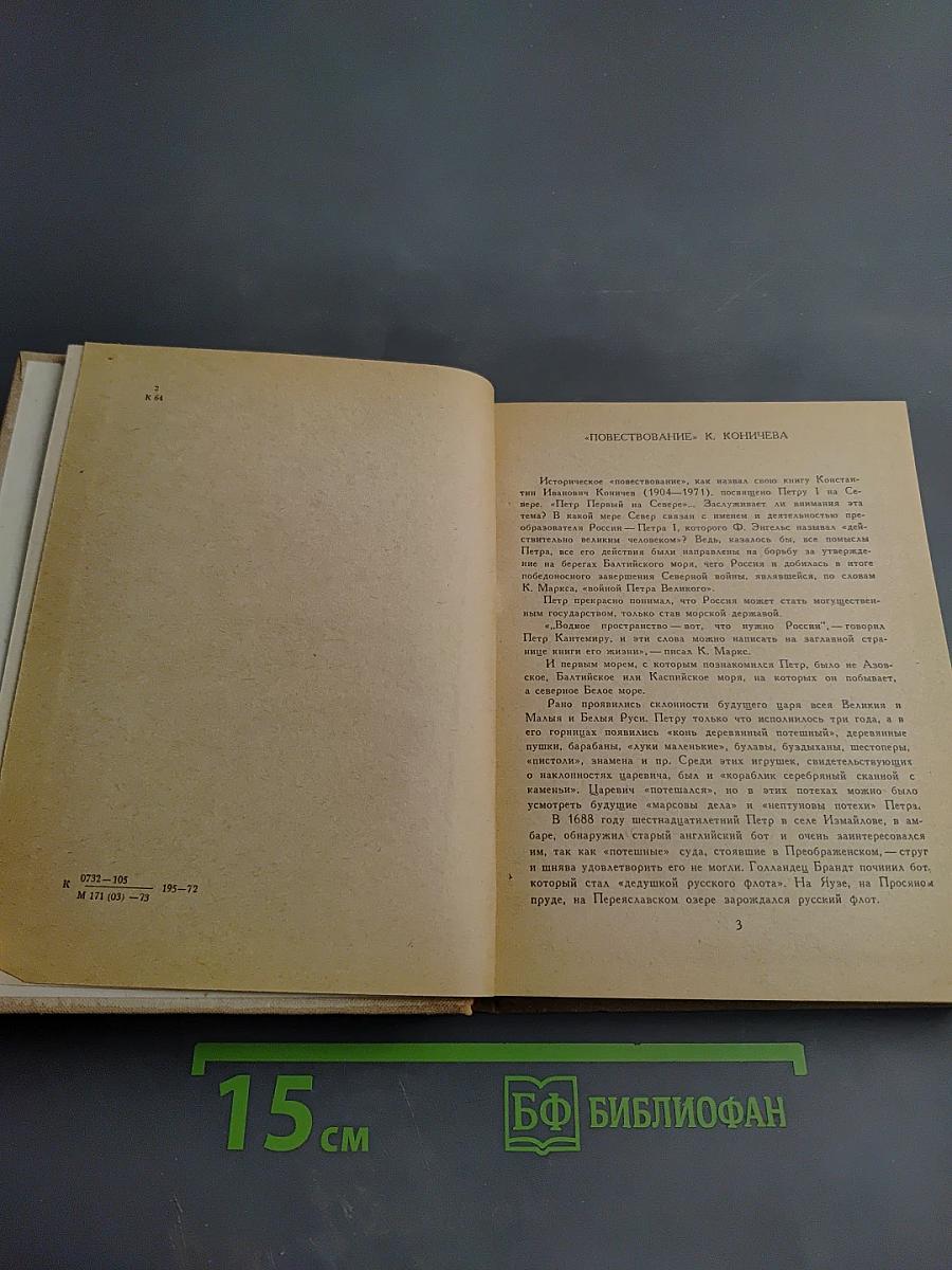 Петр Первый на Севере