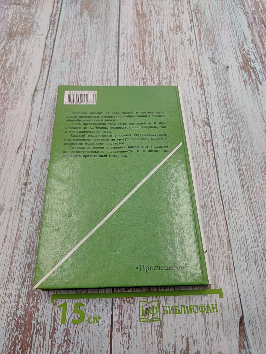 Русская литература XIX века, 10 класс, Часть I