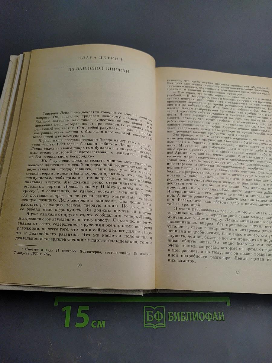 Воспоминания о Владимире Ильиче Ленине: Воспоминания зарубежных современников. Том 5