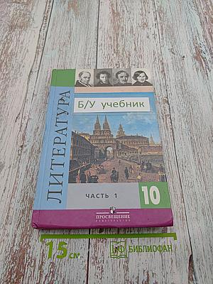 Литература 10 класс, Часть 1