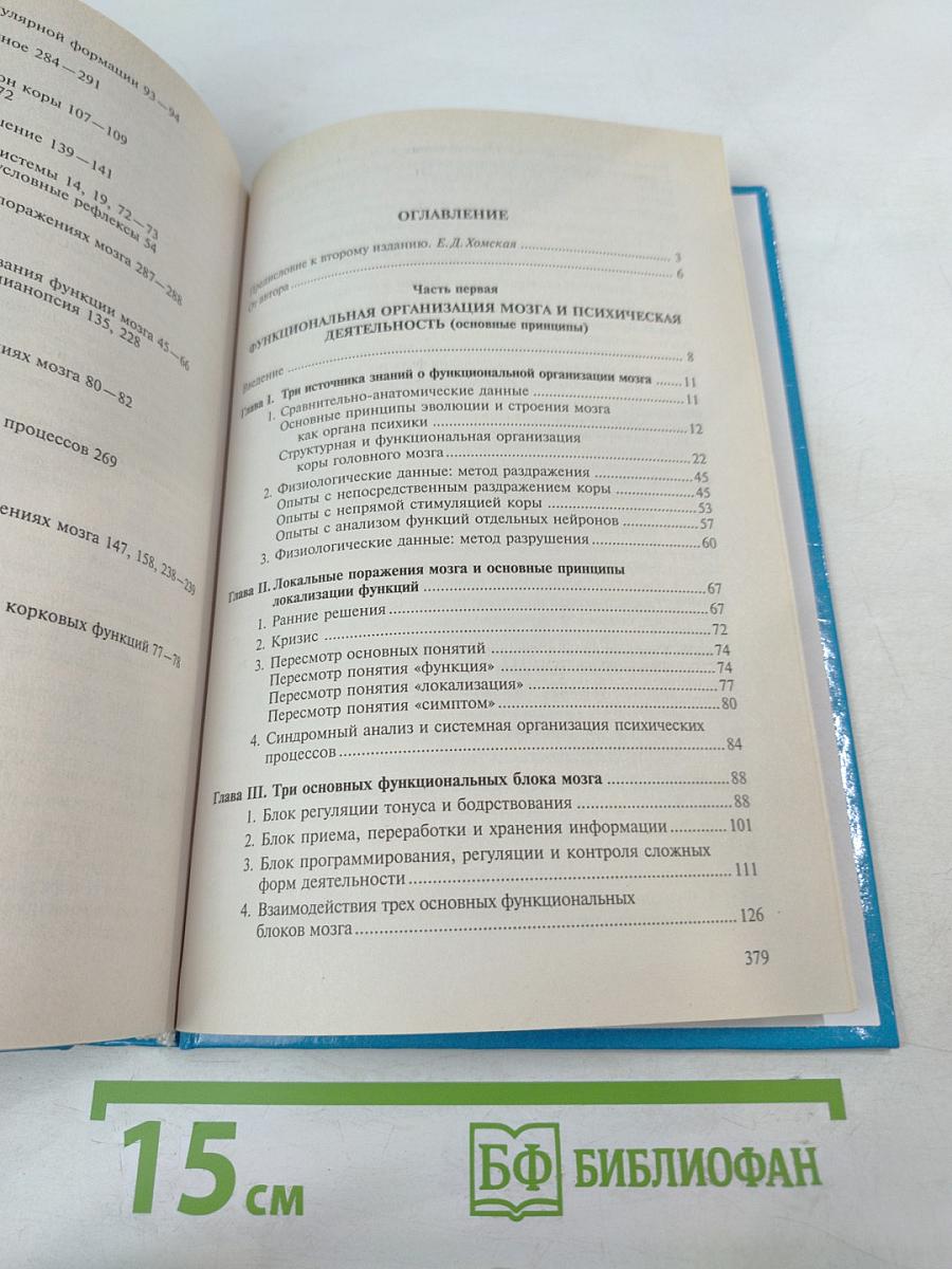 Основы нейропсихологии