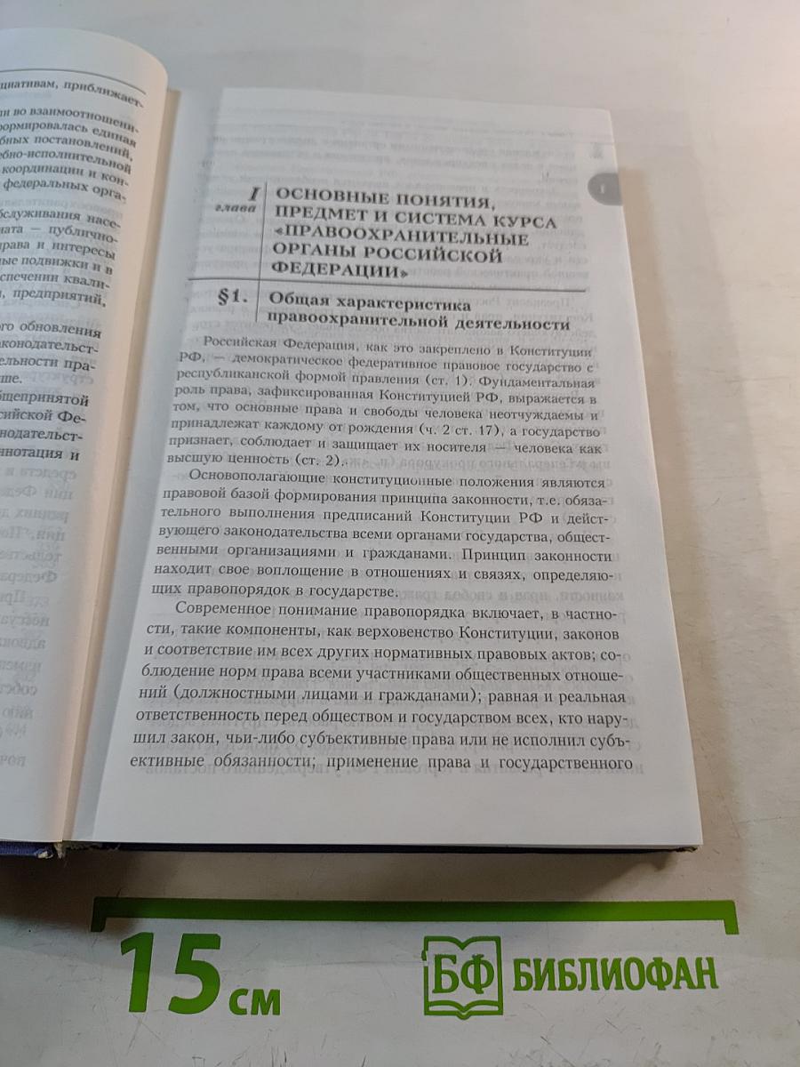 Правоохранительные органы РФ. Учебник
