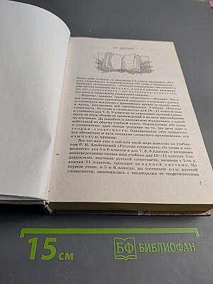 Русская словесность, 10-11 классы