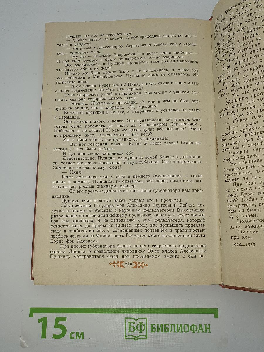Пушкин в Михайловском