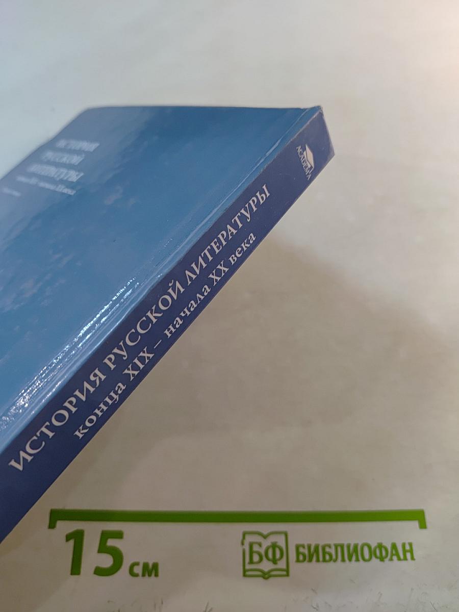 История русской литературы конца XIX - начала XX века. Том 1