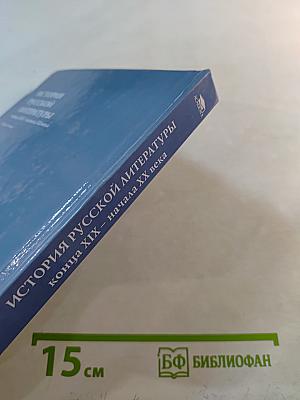 История русской литературы конца XIX - начала XX века. Том 1