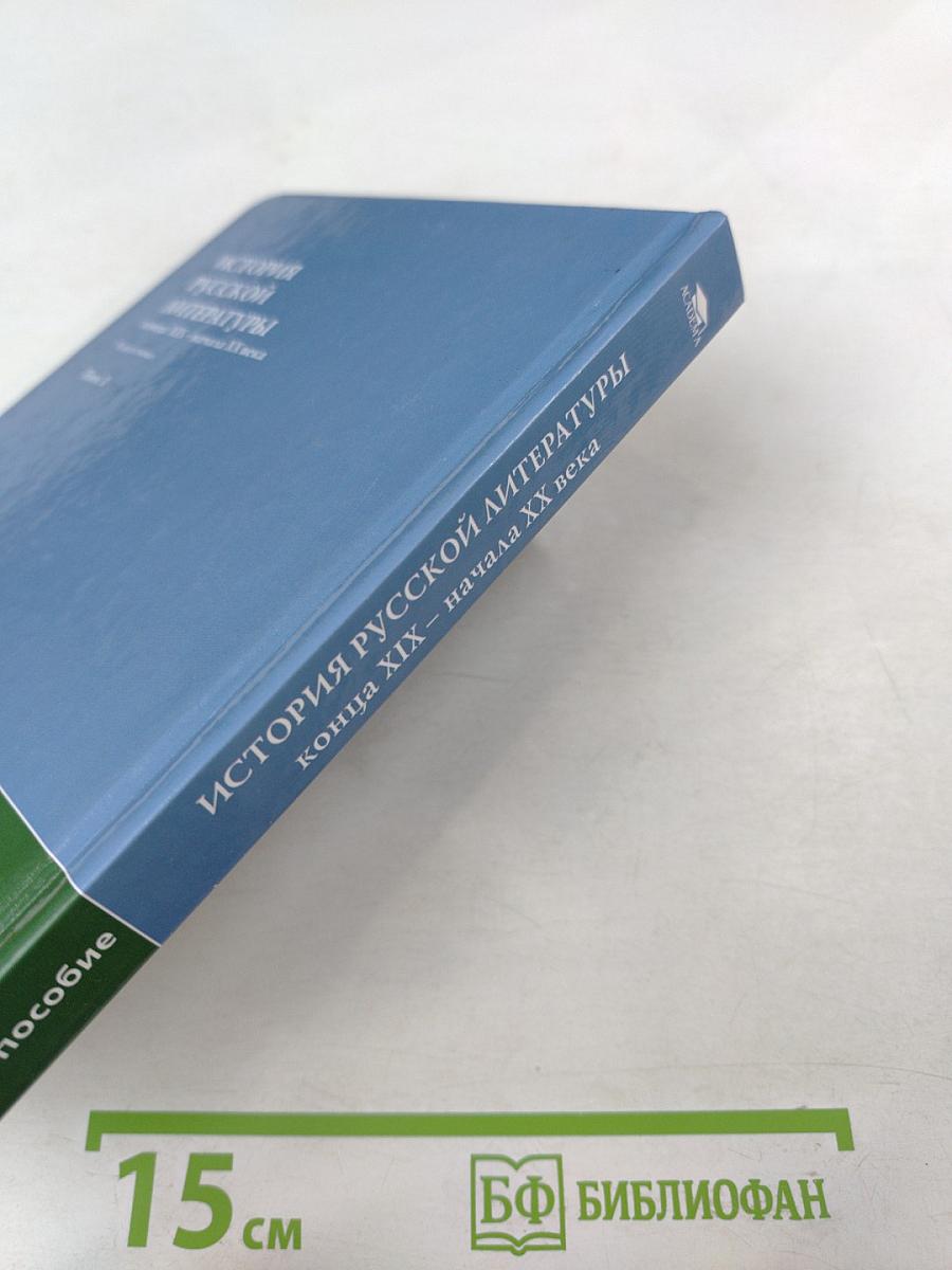 История русской литературы конца XIX – начала XX века. В двух томах. Том 1