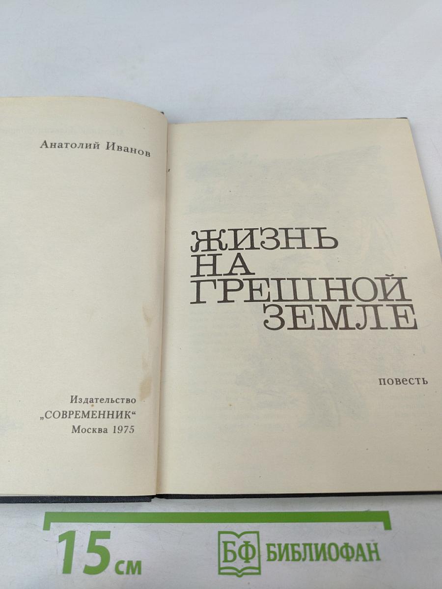 Жизнь на грешной земле