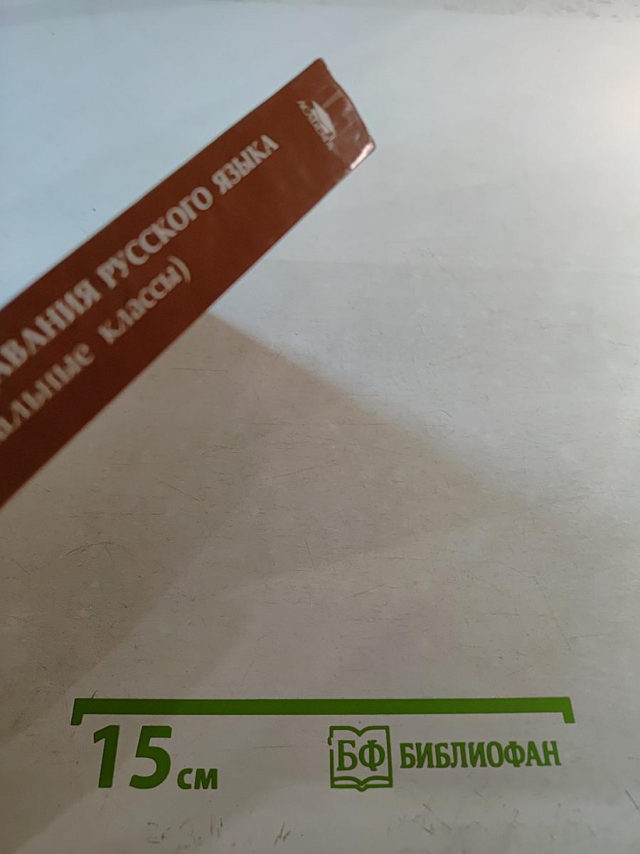 Методика преподавания русского языка (начальные классы)