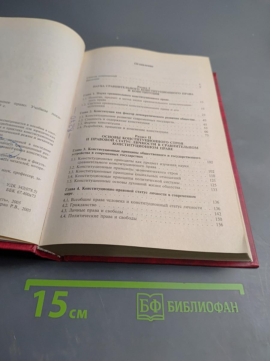 Сравнительное конституционное право