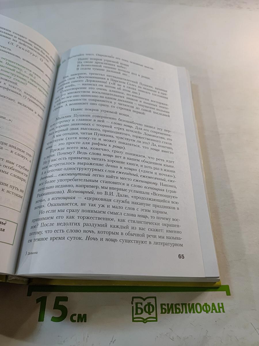 РУССКИЙ ЯЗЫК Учебник-практикум для старших классов