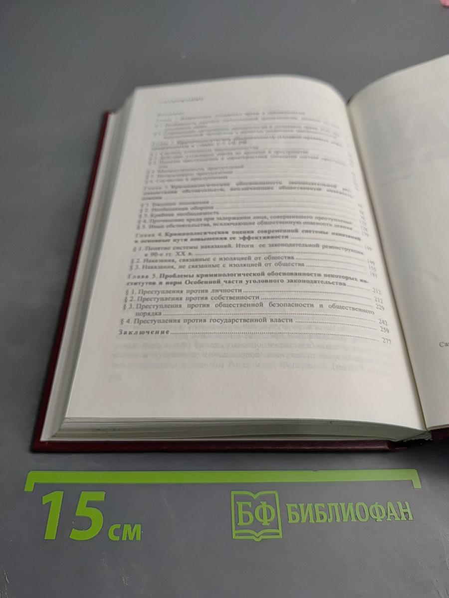 Российское уголовное законодательство: Опыт критического анализа